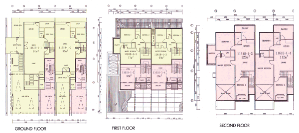 Homelite Townhouses Interior Design (Loft & Paradise)