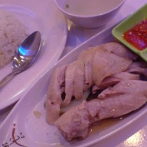 Steamed Chicken Drum Rice at SCR Express Boulevard