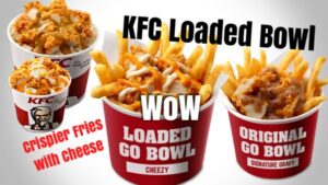 KFC Malaysia Introduced new GO BOWL! Crispier Fries with Cheese Sauce