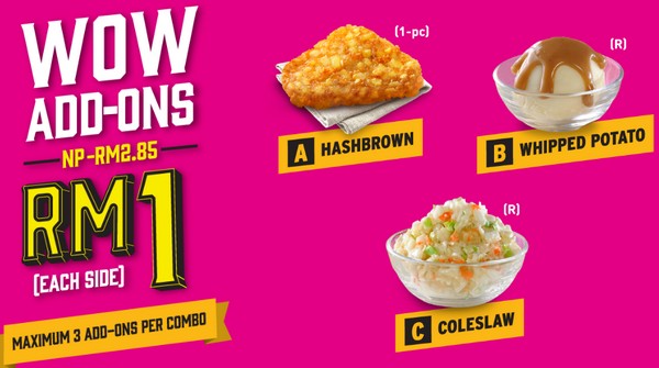 KFC Malaysia Launched a New Breakfast Set Menu Rm4.90 only!