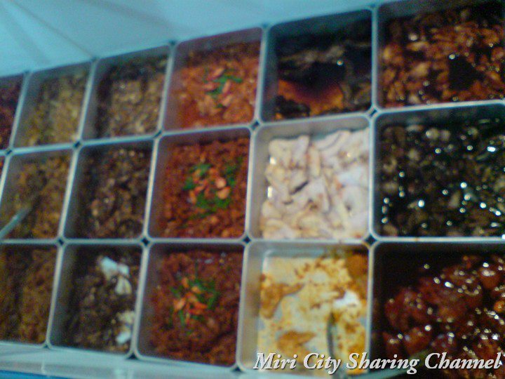 Variety choices of BBQ meats