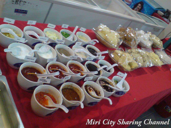 Variety of BBQ steamboat ingredients