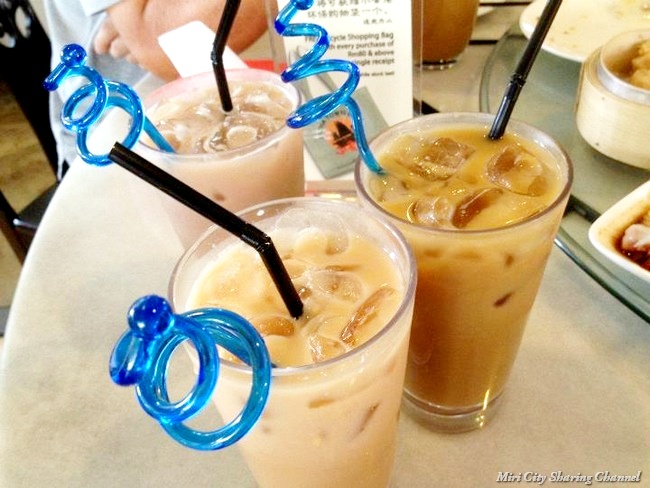 Drinks with special designed tiny spoon