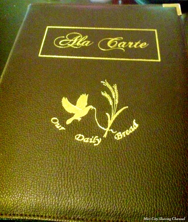 Our Daily Bread Ala Carte Menu