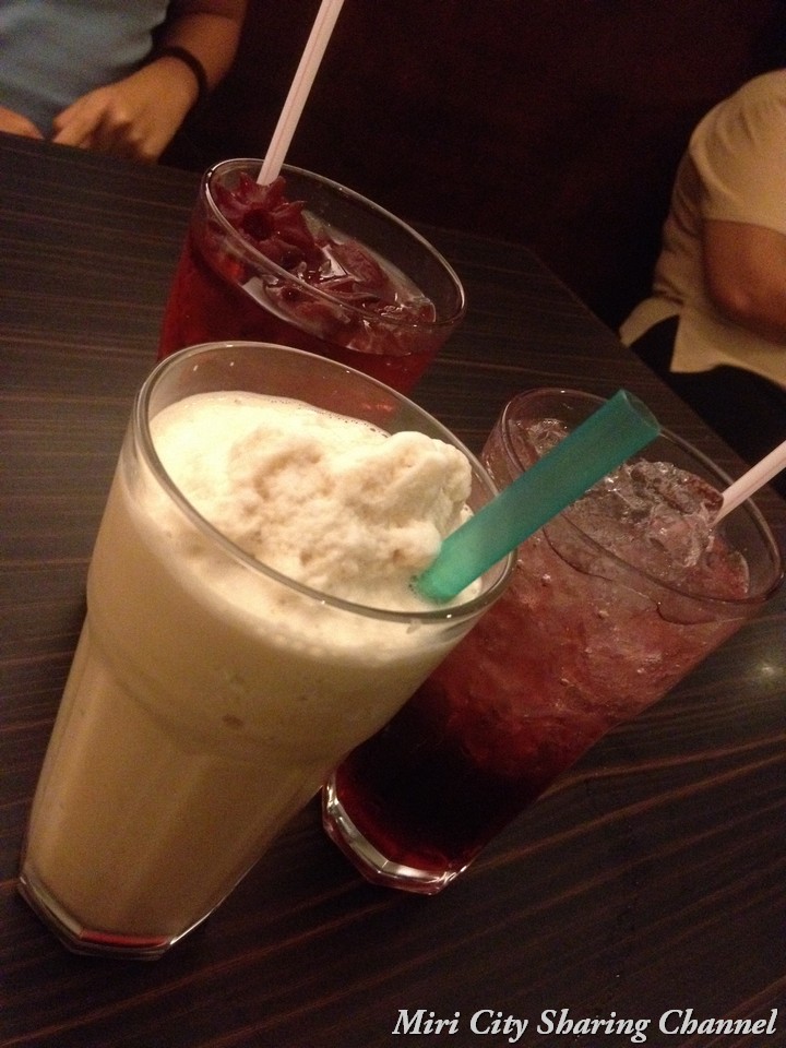 Ribena and milkshake