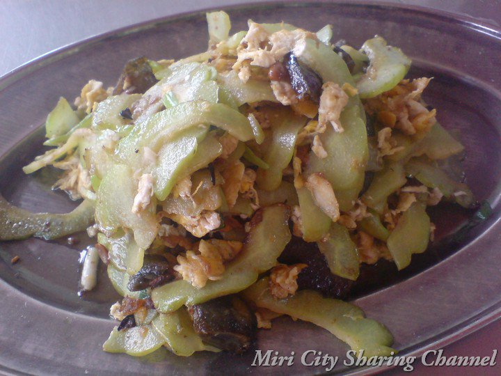 3 types of Eggs + Bitter gourd