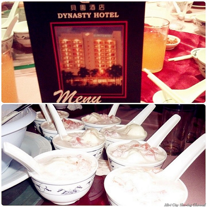 Dynasty Hotel Miri Restaurant Menu