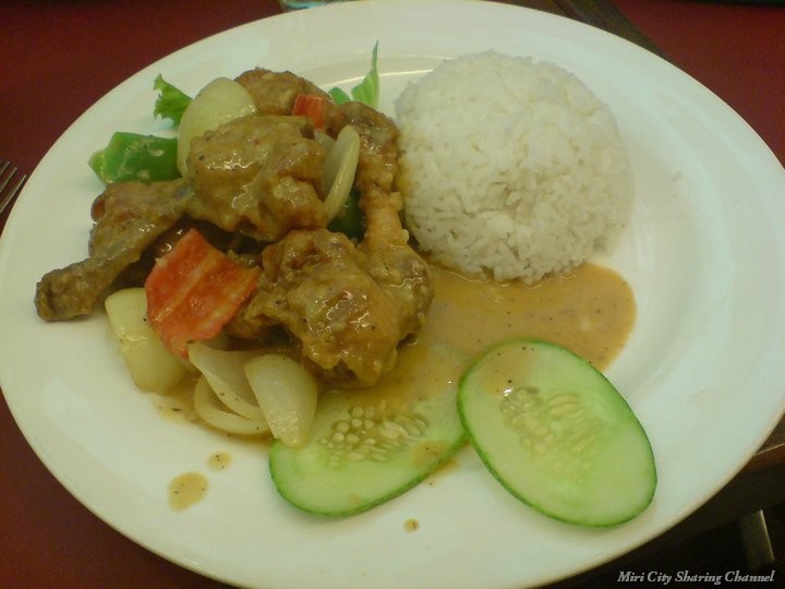 Mongolian Chicken Boxing rice