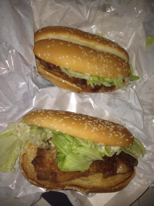 Here comes the GCB Burger!