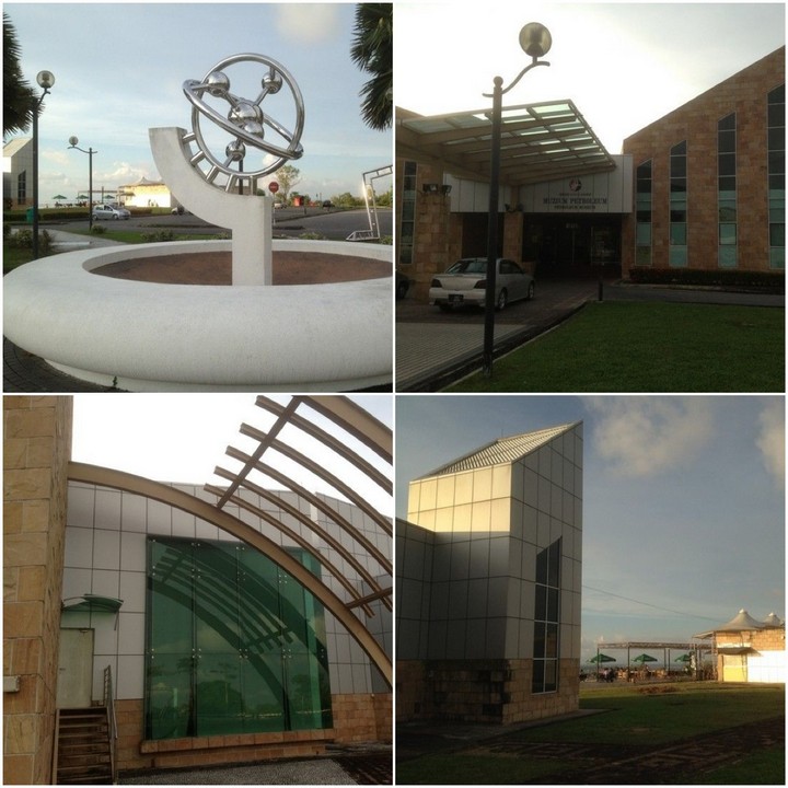 Architecture views of Miri First Oil Well Petroleum Museum