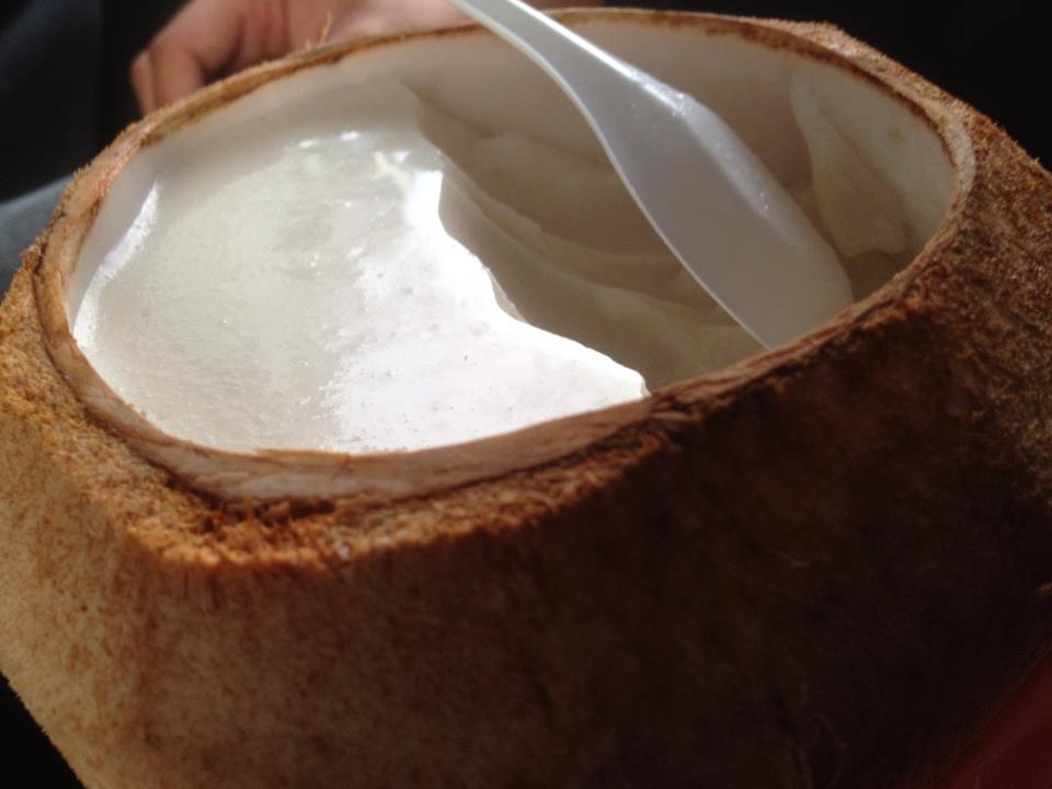 Coconut Pudding from Apple Restaurant