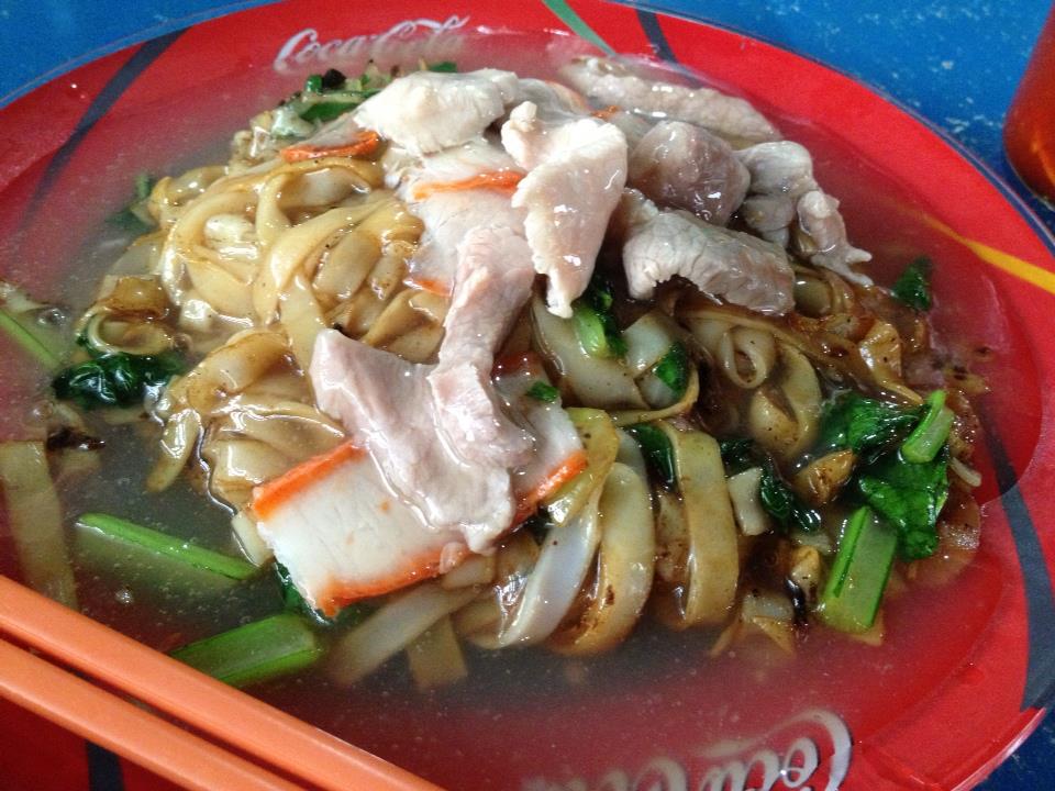 Kueh Tiaw Goreng Basah Krokop hidden food stall