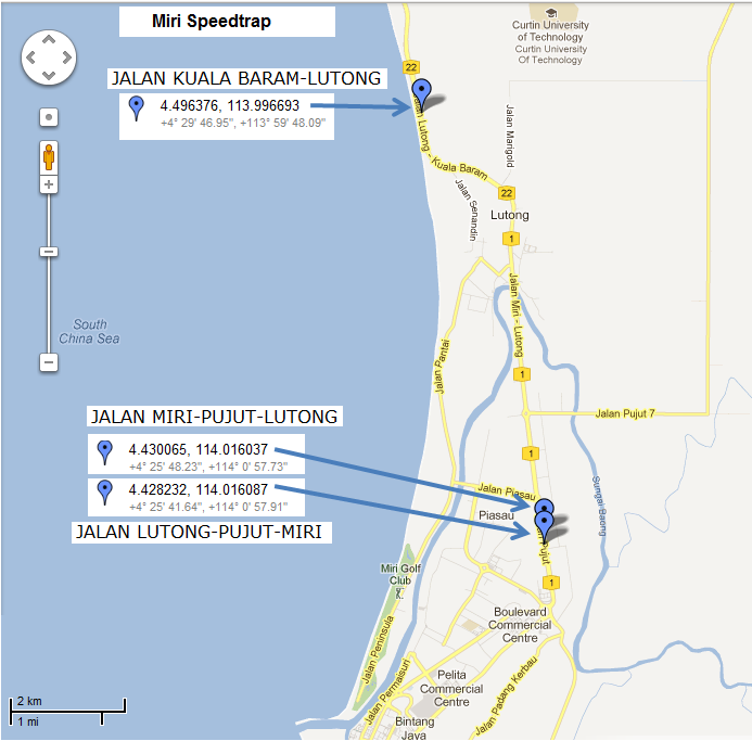 Aes speed trap location