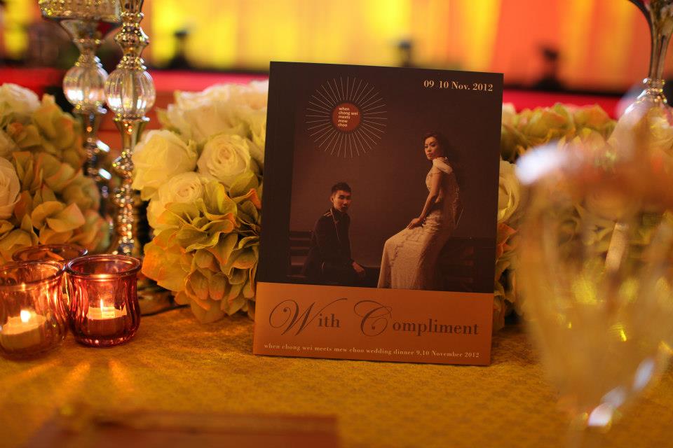 Lee Chong Wei meets Wong Mew Choo Wedding Dinner