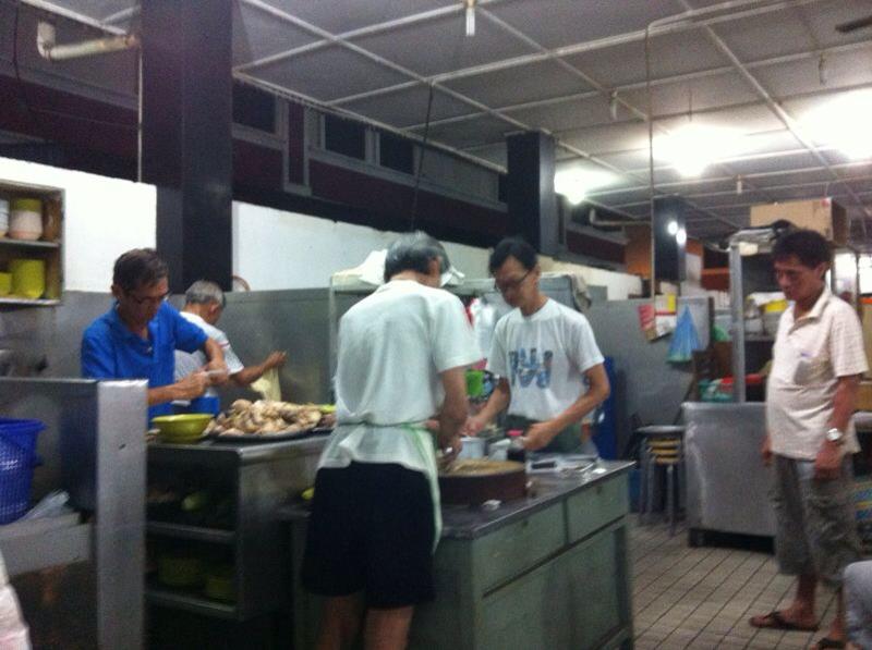 Porridge Stall old open Air Market, Miri