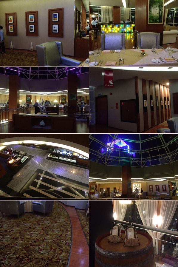 Stunning environment in M Signature Revolving Restaurant