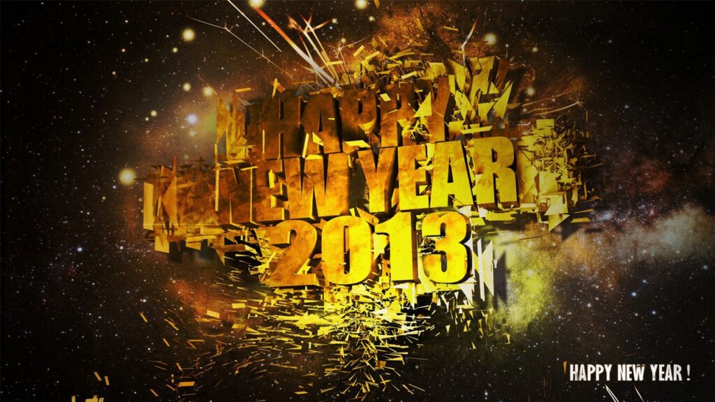 New Year Wallpaper 2013