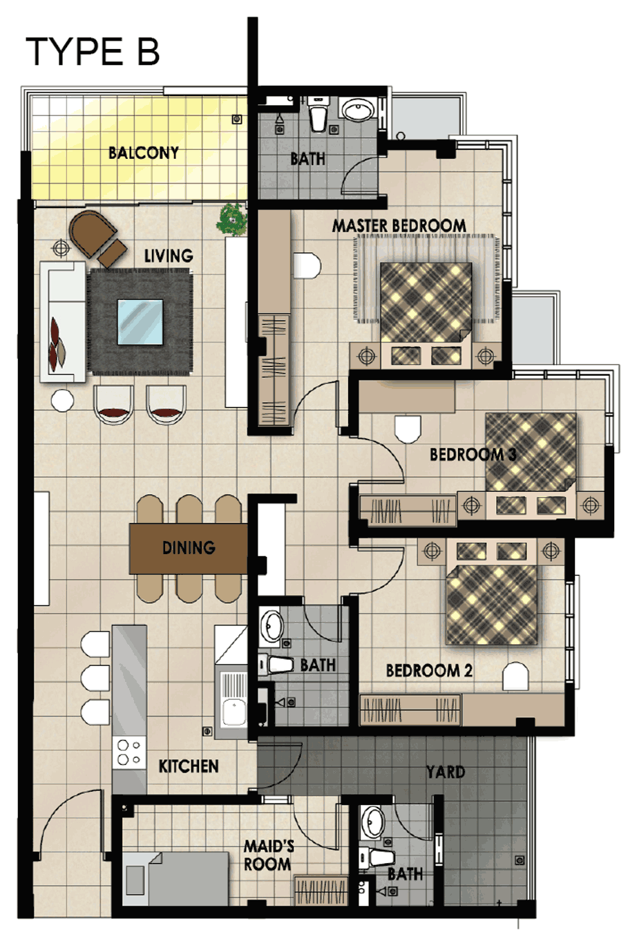 Homelite Resort Apartment Type B