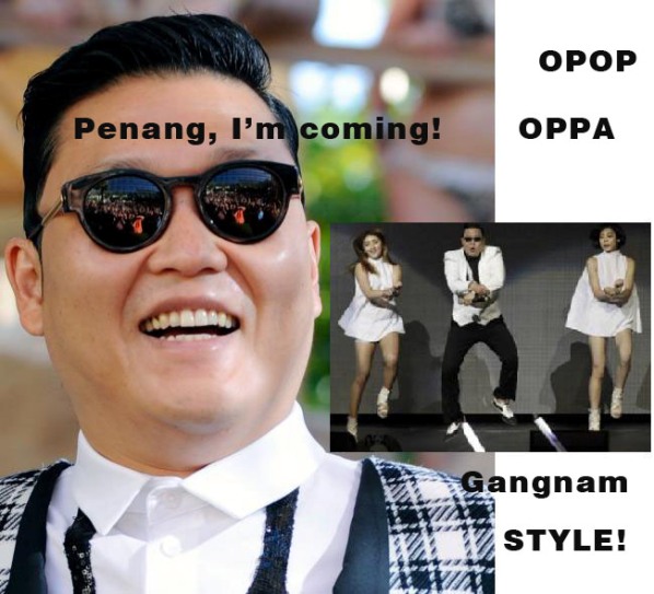 PSY Coming to Penang in Chinese New Year