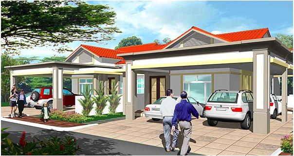 Palm Villa 2 - Single Storey Semi-Detached House