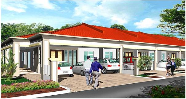 Housing Properties at Palm Villa 2 Taman Tunku Miri – Miri City Sharing