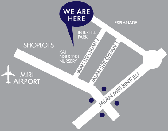 Homelite Townhouses Location Map