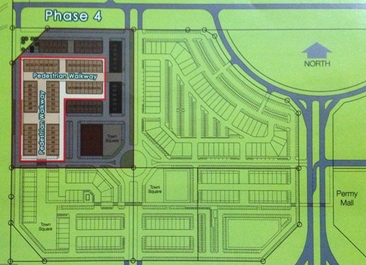 Pusat Bandar  Shophouses Phase 4 Location Map