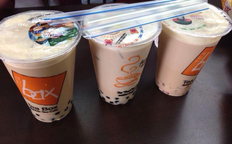 Pearl Milk Tea at Tea Box Boulevard Miri