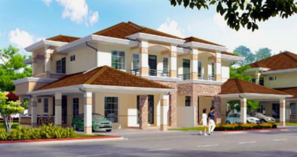 Strawflower Double Storey Semi Detached House at Desa Pujut 2