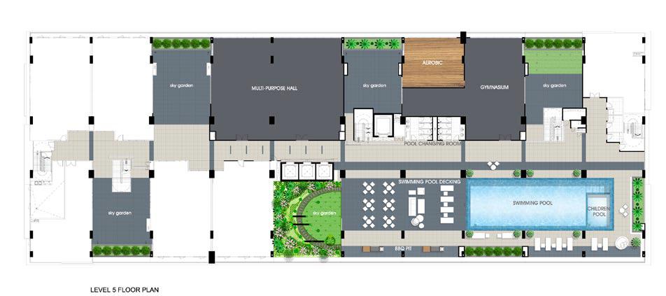 The Wharf Sky Garden Floorplan in Miri City