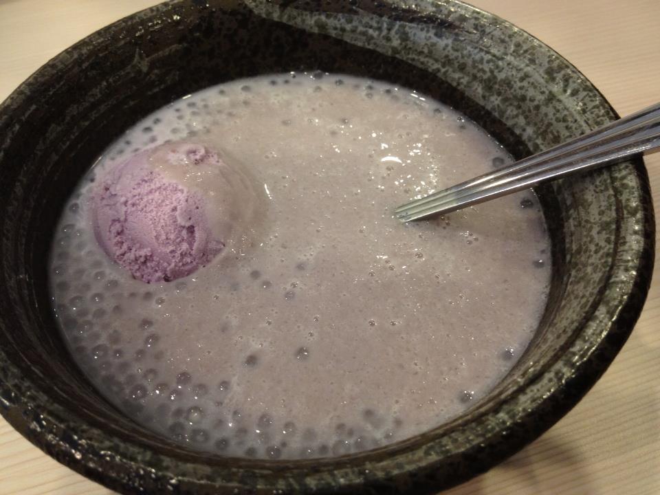 Yam Sago Taro at ZenQ Desserts Miri