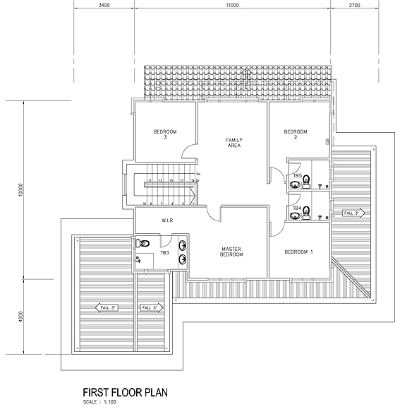 Juniper Double Storey Detached House first floor plan