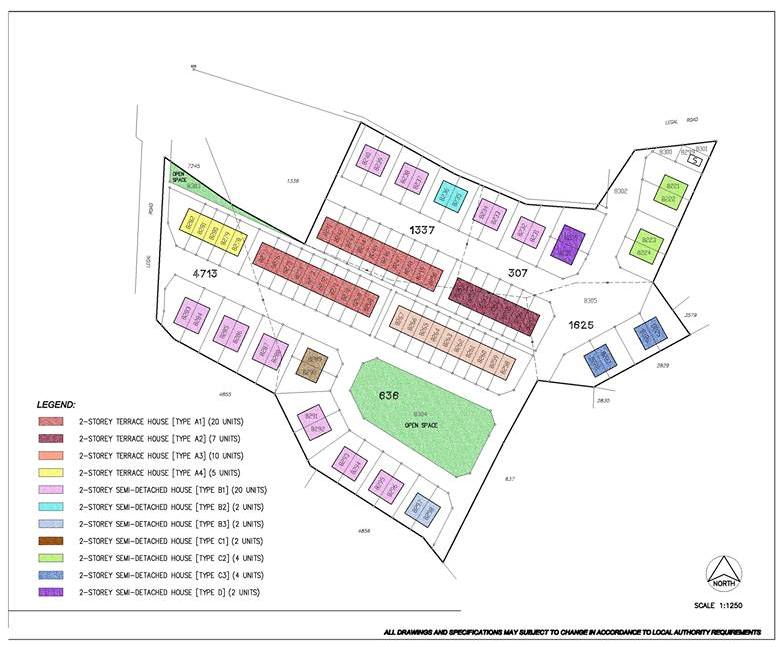 Masterplan of Kan Jia Garden 2