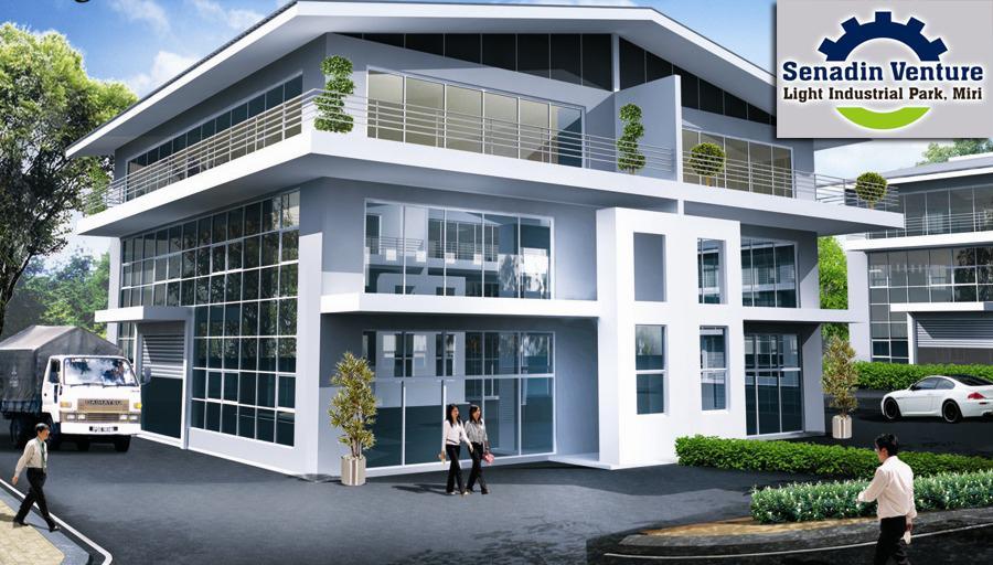 Double Storey Semi-Detached Corporate Factory Office