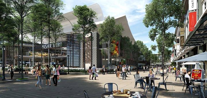 New Miri Central Market at Marina ParkCity