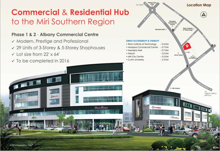 Albany Commercial Centre Southern Miri City