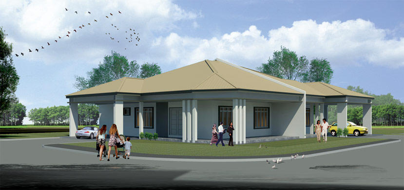 COCO PALM Single Storey Semi-Detached