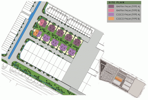 COCO PALM site plan