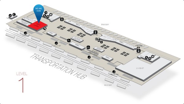 Capsule Hotel KLIA2 gateway klia2 location map