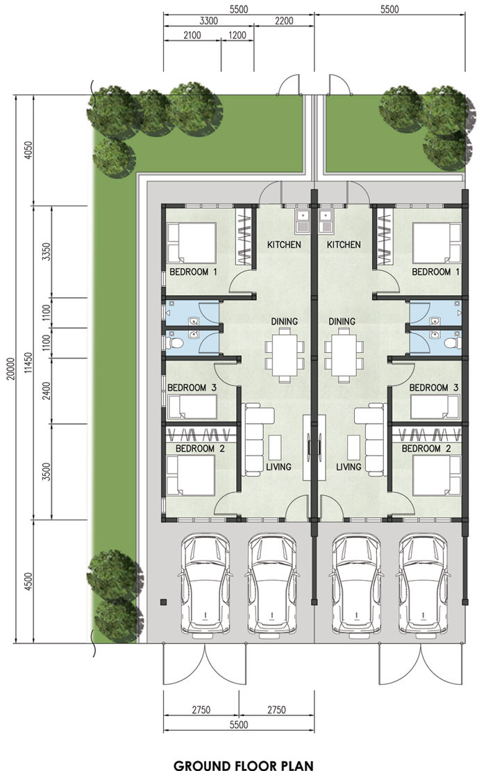 LATANIA PALM floor plan