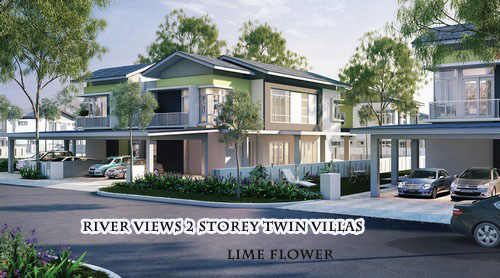 River Views 2 Storey Twin Villas