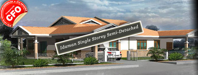 Idaman Single Storey Semi-Detached House