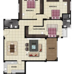 LiteView 4 Miri Apartment Type B Floorplan