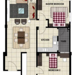 LiteView 4 Miri Apartment Type D Floorplan