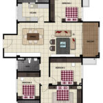 LiteView 4 Miri Apartment Type E Floorplan