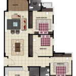 LiteView 4 Miri Apartment Type F Floorplan