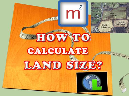 How to Calculate Land Size Area Point