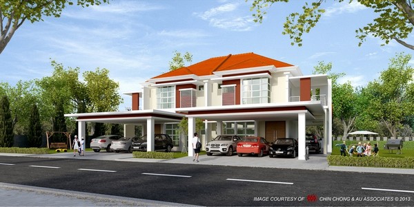 Double Storey Semi Detached Kan Jia Garden 5