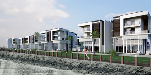 Four Storey Semi-Detached House at Luak Bay Miri 3