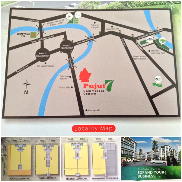 Pujut 7 Commercial Centre Location Map